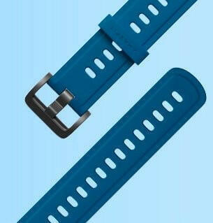  Flyuzi Correa para Huami Amazfit Strap gts2 Mini Strap gts 2  GTR 1.850 in 1.654 in pulsera de repuesto para reloj inteligente Amazfit  Bip (color de la correa: morado 16, ancho