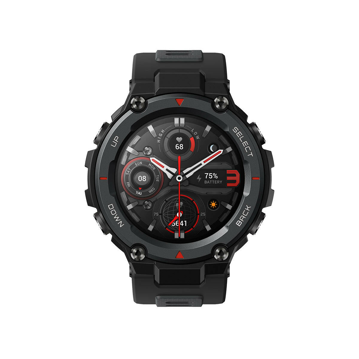 Amazfit T-Rex Pro with 15 Military Grade Certifications, 10 ATM Water Resistance and QUAD GPS - Amazfit India