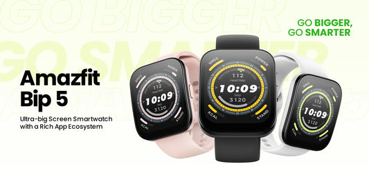 Think Bigger with the Amazfit Bip 5