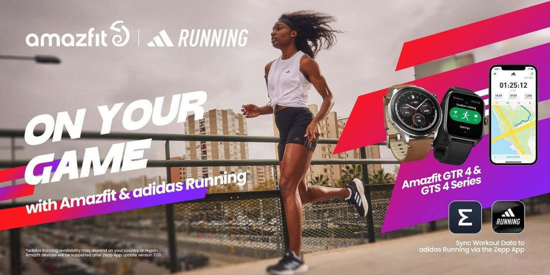 Amazfit will Support Syncing Workout Data to the adidas Running app via the Zepp App