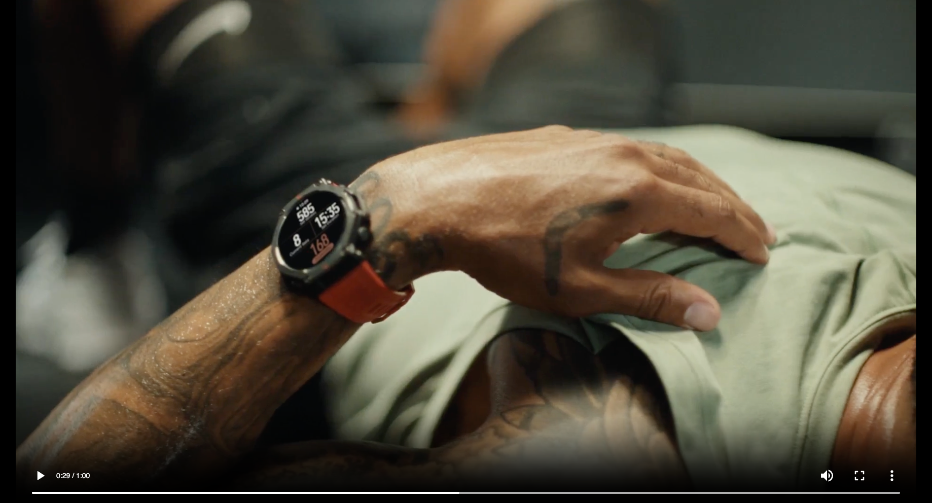 Load video: Amazfit T-Rex 3