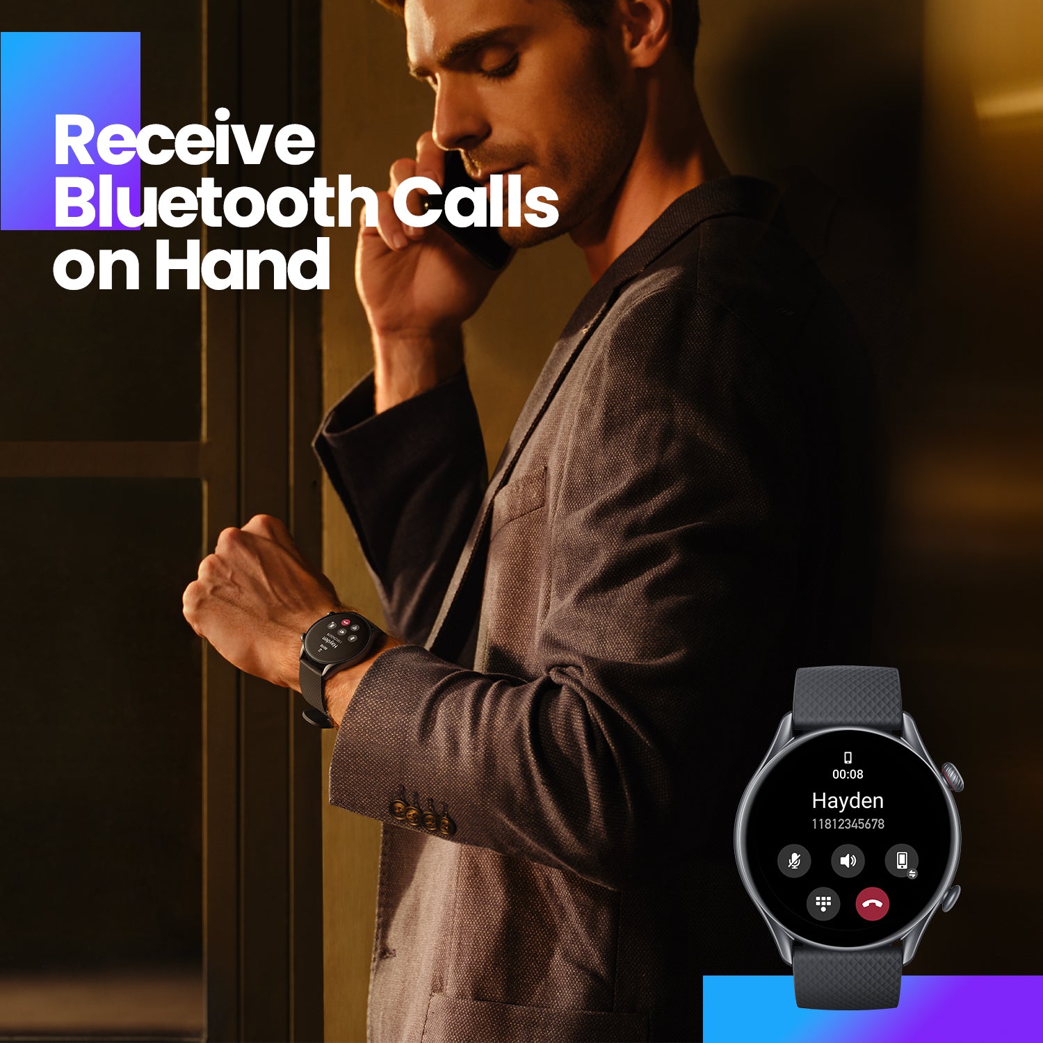 Amazfit GTR 3 Pro (Refurbished) | Smartwatch for Men and Women.