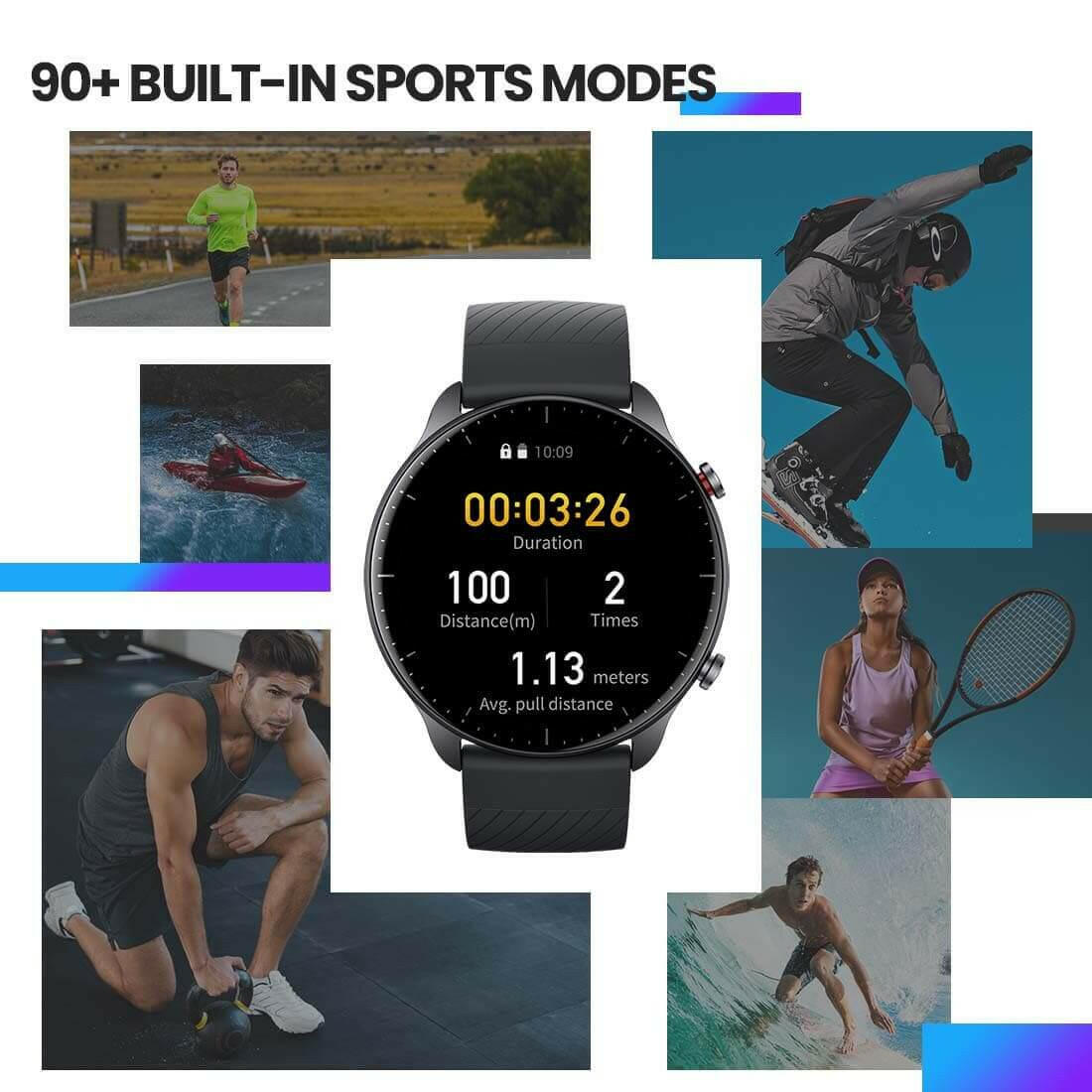 Amazfit GTR 2 New Version Smart Watch for men and women.