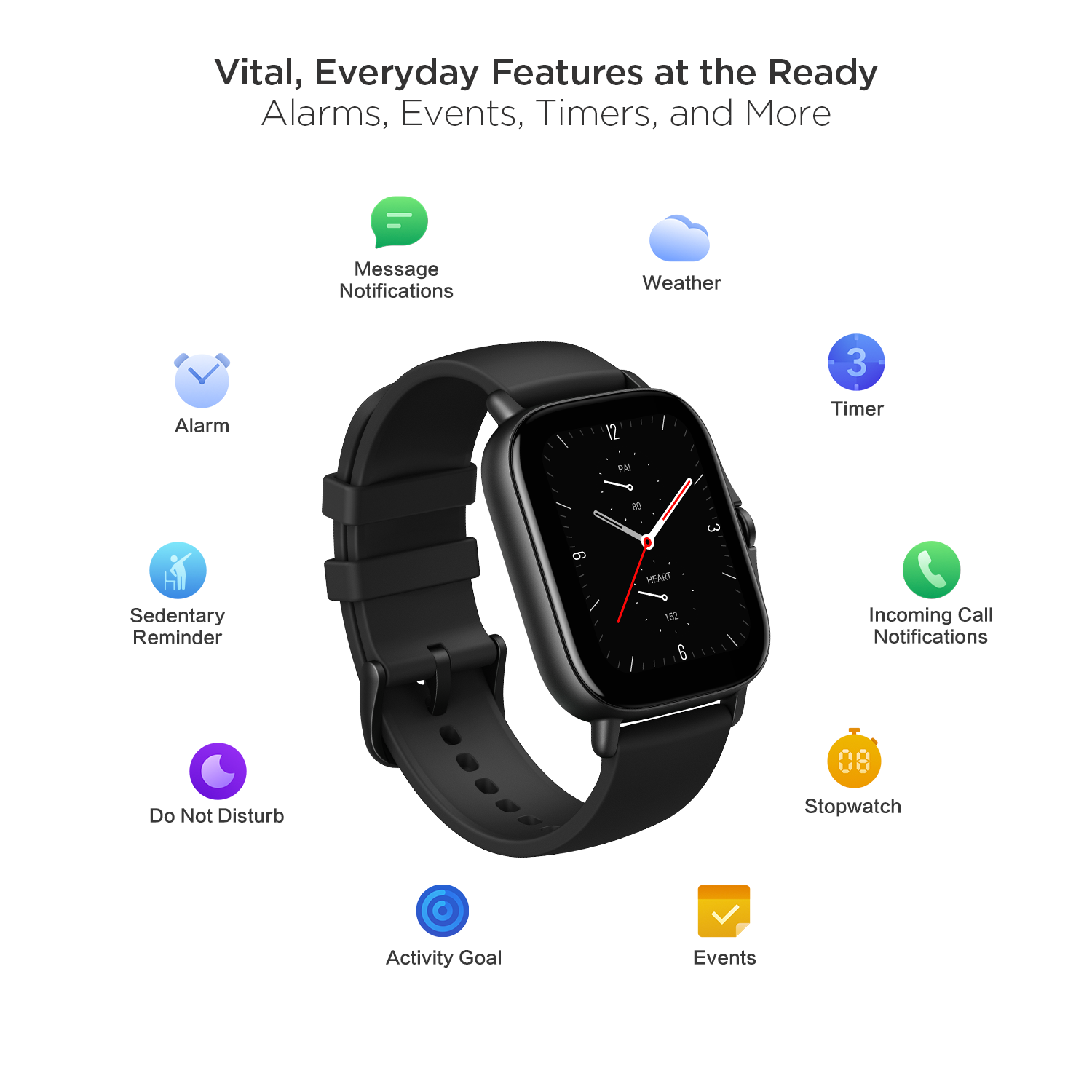 Amazfit GTS 2e (Refurbished) | Smartwatch for Men and Women.