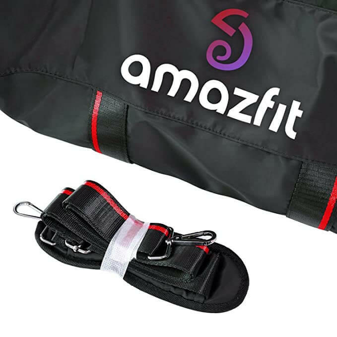 Amazfit Multi-Functional Duffle/Sports Bag/Gym Bag/Shoulder Bag for Men & Women (Black).