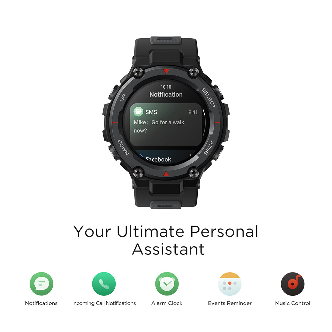 Amazfit T Rex Pro (Refurbished) | Smartwatch for Men and Women.