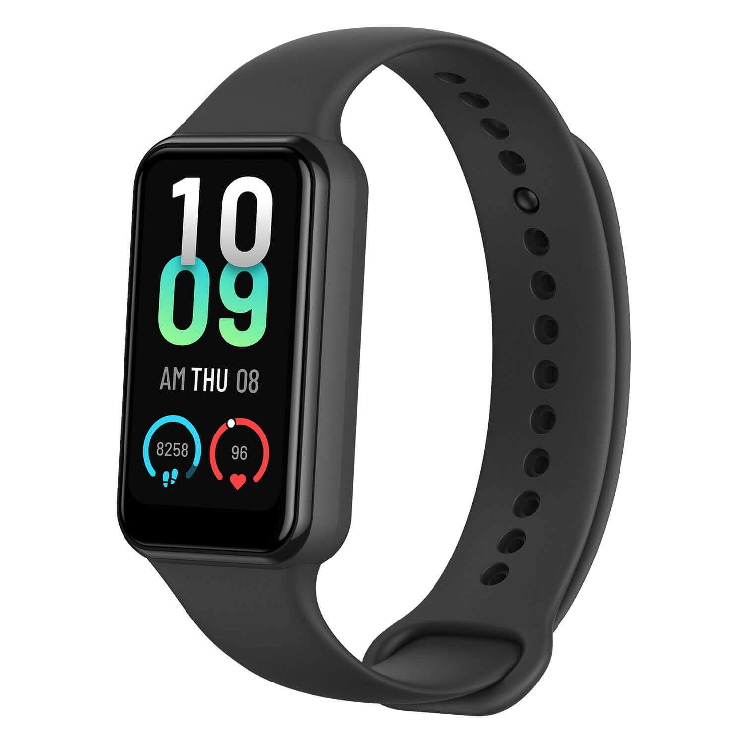  Amazfit Band 7 Fitness & Health Tracker for Women Men, 18-Day  Battery Life, Alexa Built-in, 1.47”AMOLED Display, Heart Rate & SpO2  Monitoring, 120 Sports Modes, 5 ATM Water Resistant (Black, Beige) 