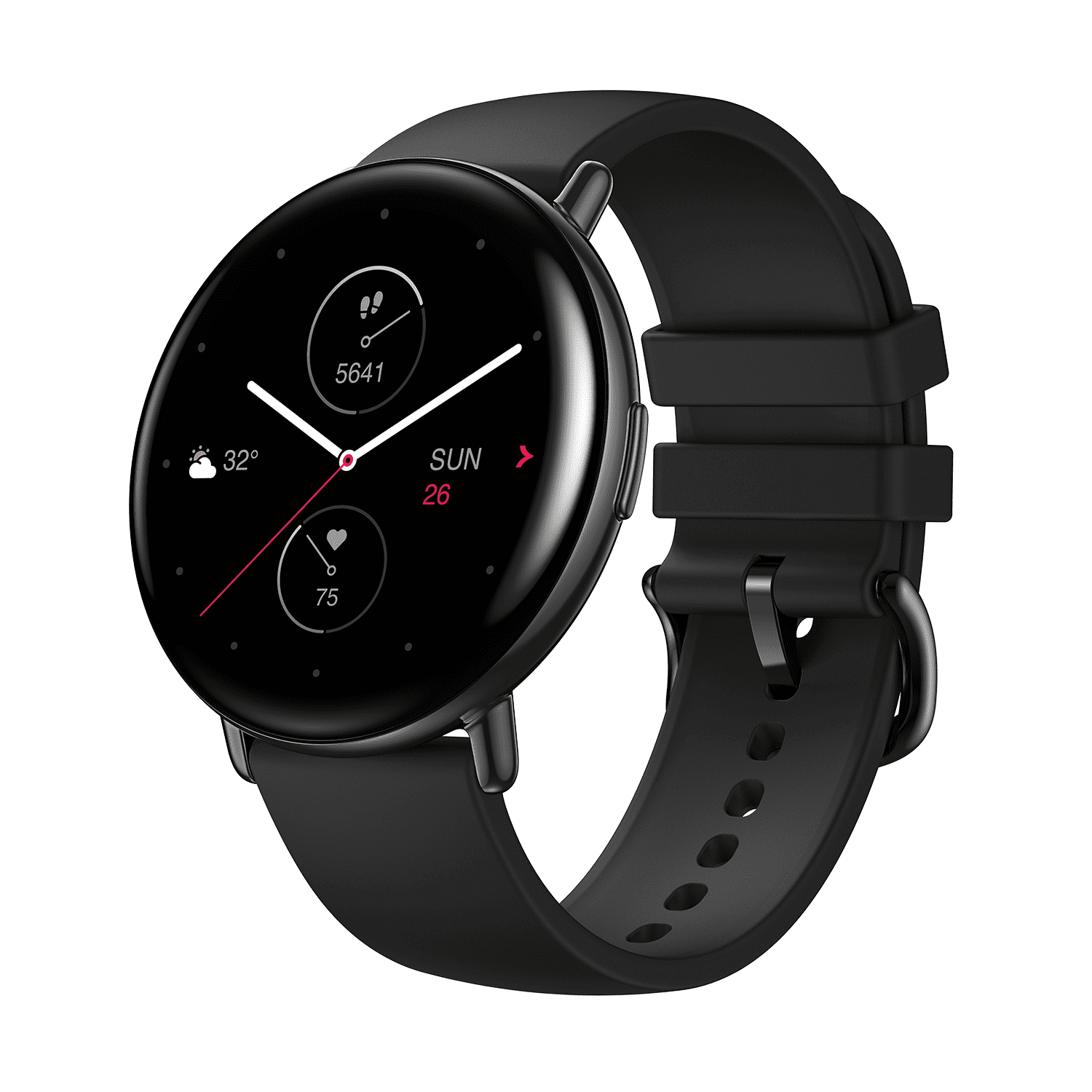 Buy Amazfit Zepp E Smart Watch, 4.1 cm (1.65 Inch) DISPLAY, 7 Days Battery  Life, 3D Curved Bezel-less Glass, 11 Sports Mode, Stress Detection, Phone  Music Control, Health Assessment System, Sleep Quality