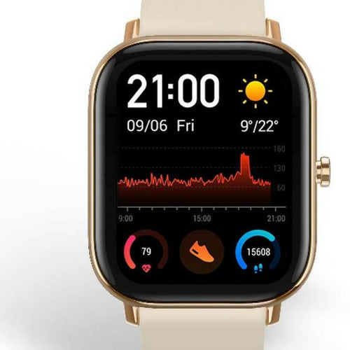 Xiaomi Smartwatch Orologio Fitness Cardio GPS Bluetooth Impermeabile  Display AMOLED colore Rosso - AMAZFITA191OE GTS