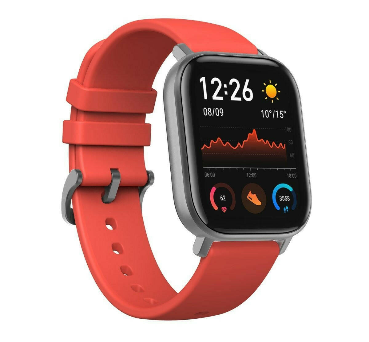 Amazfit GTS  (GPS, AMOLED Screen, Offer) Smart Watch for men and women.